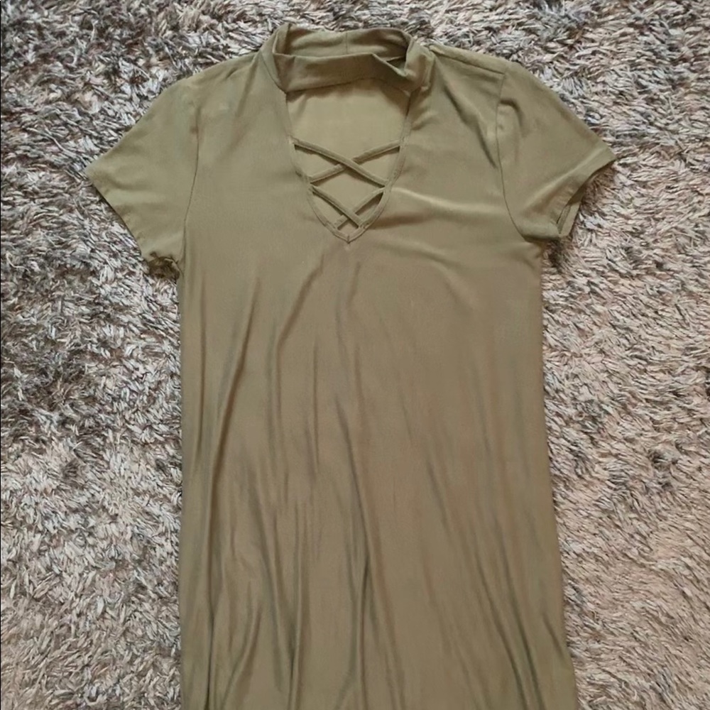 Army Green Dress